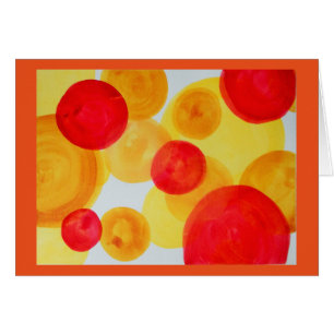 Sphères abstraites d'aquarelle