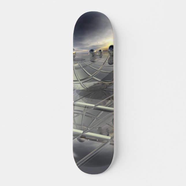 Spheres und Spiegel Skateboard (Vorne)
