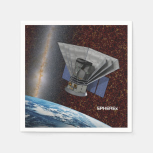 SPHEREx Galaxy Hunter Spacecraft Serviette