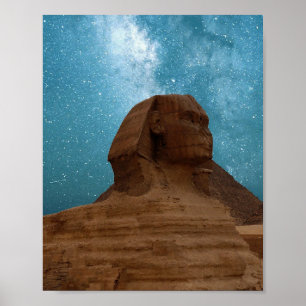 Sphinx : affiche en Egypte