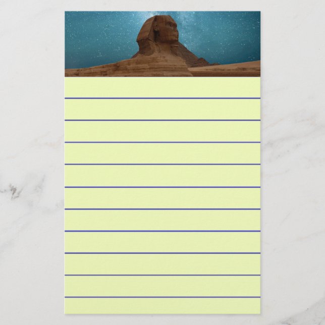 Sphinx: Ägypten Briefpapier (Vorderseite)
