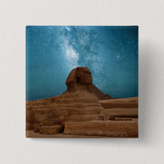 Sphinx: Ägypten Button (Vorderseite)
