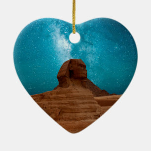 Sphinx: Ägypten Keramik Ornament