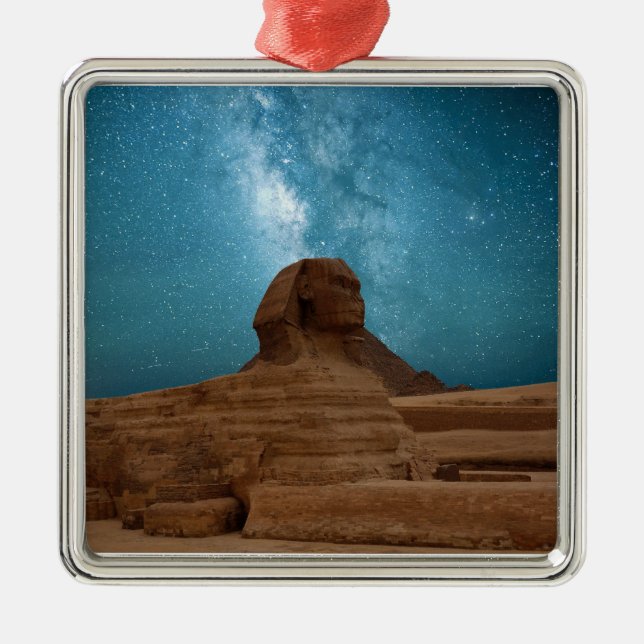 Sphinx: Ägypten Ornament Aus Metall (Vorne)