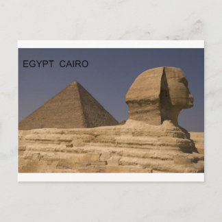 Sphinx Ägyptens Kairo Giseh (St.K) Postkarte