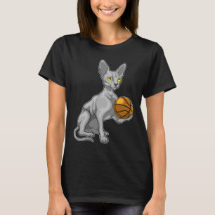 Sphinx Cat Basketball-Spieler Basketball T-Shirt