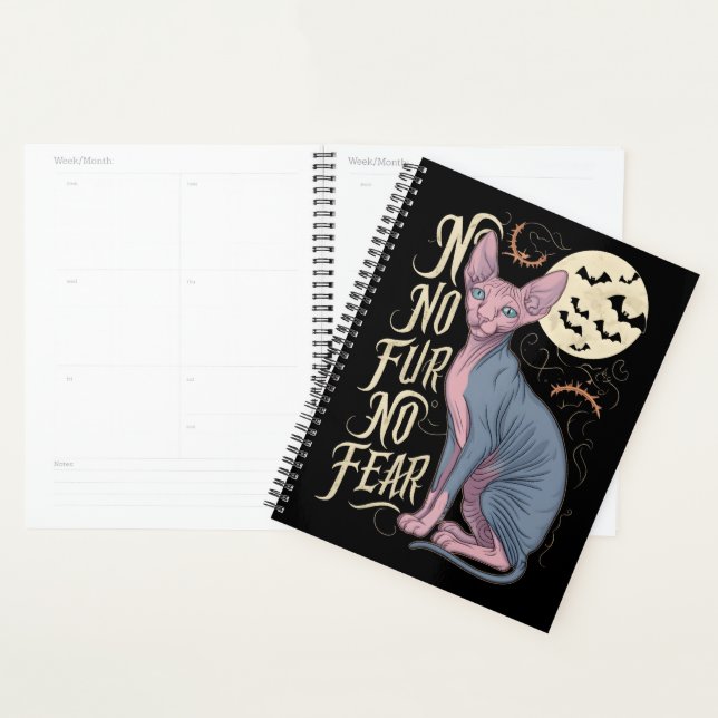 Sphinx Cat Horror Stories Planer (Anzeige)