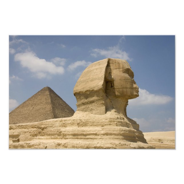 Sphinx, Gizeh, Al Jizah, Ägypten Fotodruck (Vorne)