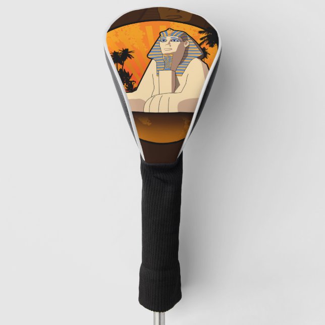 Sphinx Golf Headcover (Vorderseite)