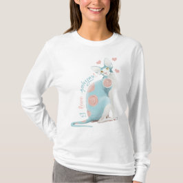 Sphinx in den Rosen! Meine Liebe! T-Shirt