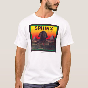 Sphinx orange LabelLindsay, CA T-Shirt