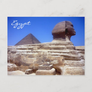 Sphinx-Pyramide Postkarte