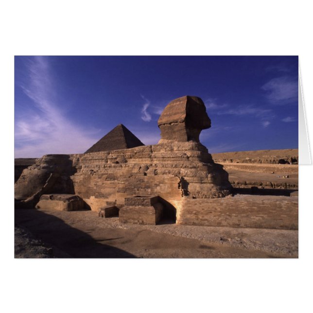 Sphinx Pyramide von Gizeh (Vorderseite (Horizontal))