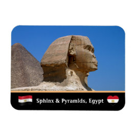 Sphinx, Pyramiden, Kairo und das alte Ägypten /UNE Magnet