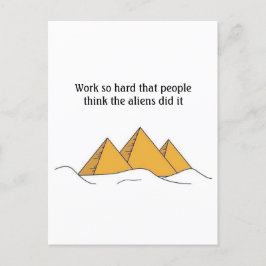 Sphinx Pyramids Antient Ägypten Khufu Pharoah Postkarte