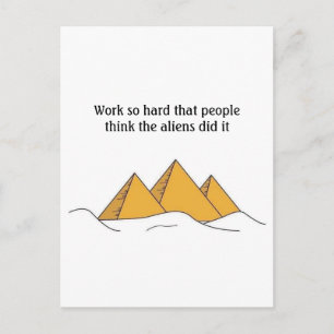 Sphinx Pyramids Antient Ägypten Khufu Pharoah Postkarte