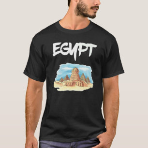 Sphinx Pyramids Antikes Ägypten Ägyptische Ägyptol T-Shirt
