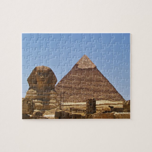 Sphinx und Pyramide (Horizontal)
