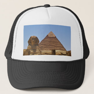 Sphinx und Pyramide Truckerkappe