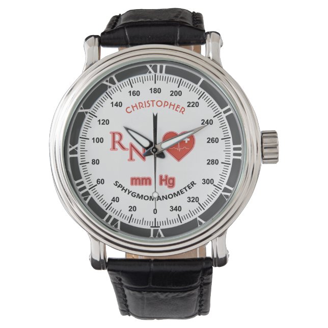 Sphygmomanometer Blutdrucküberwachung für Krankens Armbanduhr (Vorderseite)