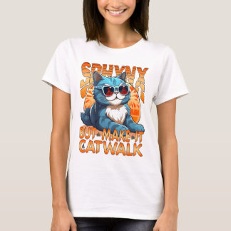 Sphynx, aber machen Sie es Catwalk. Tops & T-Shirt