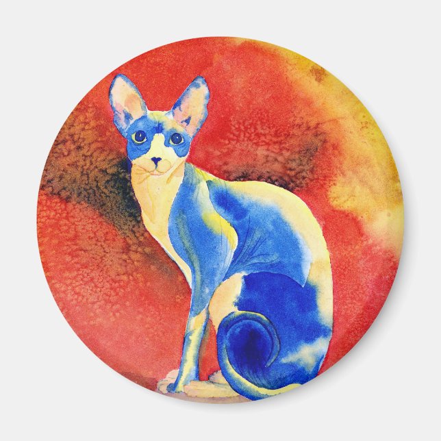 Sphynx Cat #1 Magnet (Vorne)