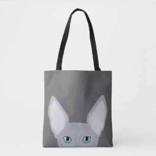 Sphynx Cat Allover Tote Bag Tasche