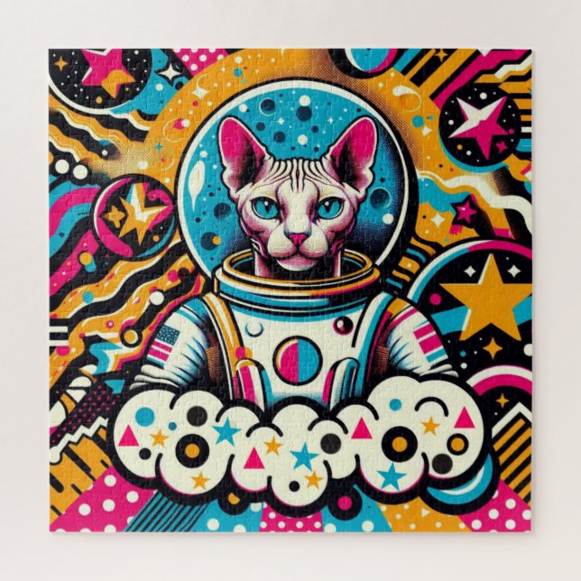 SPHYNX CAT-ASTRONAUT (Vertikal)