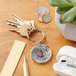 Sphynx Cat Memorial Silver Remembrance Art Schlüsselanhänger