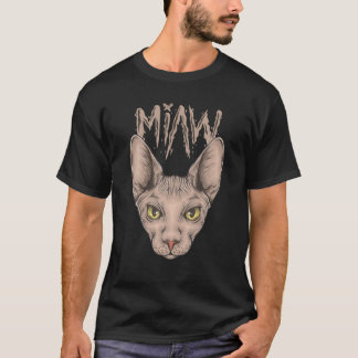 Sphynx Cat Miaw T-Shirt
