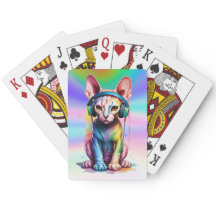 Sphynx Cat Rainbow Kopfhörer