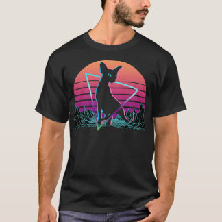 Sphynx Cat Retro Premium T - Shirt