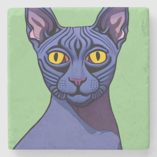 Sphynx Cat Steinuntersetzer
