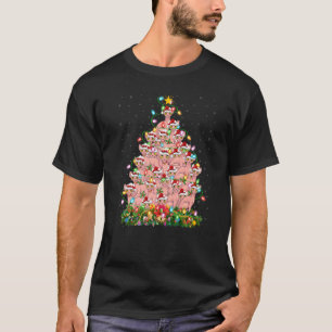 Sphynx Cat Xmas Lights Santa Sphynx Weihnachten T-Shirt