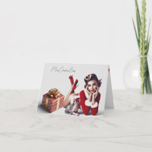 Sphynx Chat Carte de Noël adulte