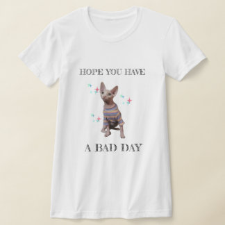 Sphynx Chat Funny T-Shirt