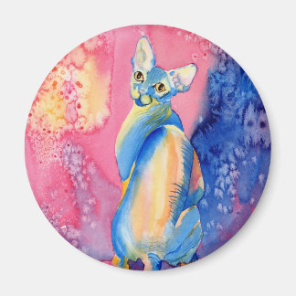 Sphynx Chat n° 2 Magnet