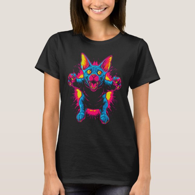 Sphynx Hairless Cat T-Shirt (Vorderseite)