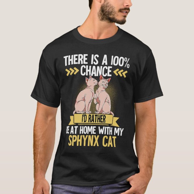 Sphynx-Katze  2 T-Shirt (Vorderseite)