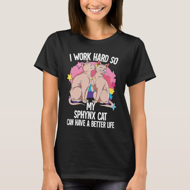Sphynx-Katze  3 T-Shirt (Vorderseite)