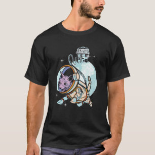 Sphynx-Katze Astronaut Weltraum Galaxie Katzen Bes T-Shirt