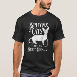 Sphynx Katze haarloses Kätzchen Ägypten T-Shirt