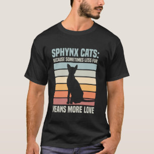 Sphynx-Katze Haustier T-Shirt