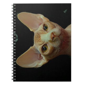 sphynx Katze Notizblock
