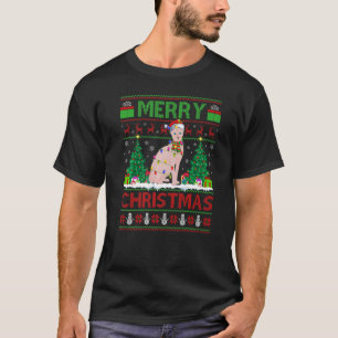 Sphynx-Katze Weihnachtsbaum hässlicher Weihnachts T-Shirt