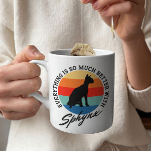 Sphynx-Katzen-Leben-ist-besser-Zitat Kaffeetasse