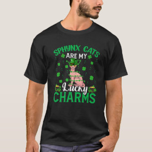 Sphynx Katzen sind meine glücklichen Charme Sphynx T-Shirt