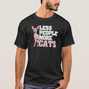 Sphynx-Katzenbesitzer Züchter Haarlose Haustiere W T-Shirt