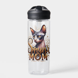 Sphynx-Katzenmutter-Wasserflasche zum Muttertag Trinkflasche