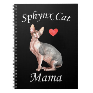 Sphynx Mama Cat Lover Pet Mutter Notizblock